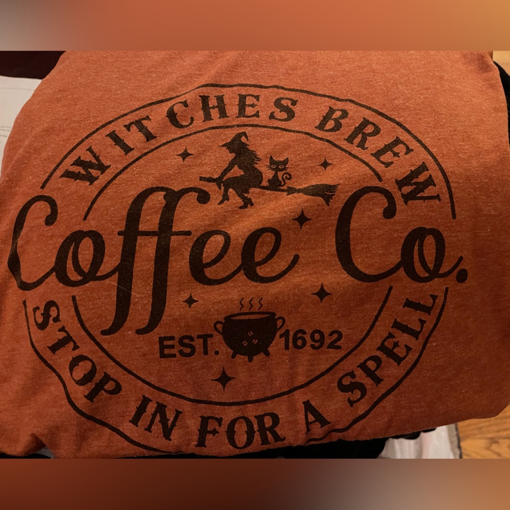 Never worn- Witches Brew t-shirt